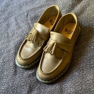 Dr. Martens Adrian Grey Tassel Loafers size 41
